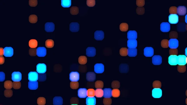 Разноцветный Абстрактный Квадратный Фон Цифровой Квадратный Фон — стоковое фото