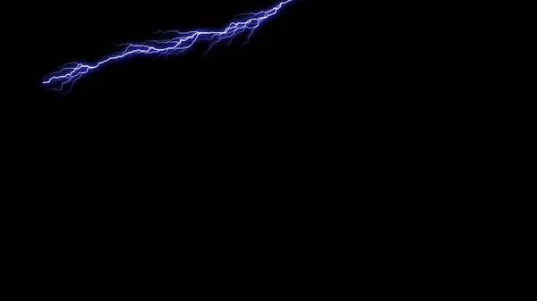 Abstract Environmental Backgrounds Lightning Strike Night — Stock Photo, Image