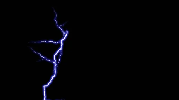 Lightning Overlay Met Zwarte Achtergrond Hoge Kwaliteit Elektrische Blikseminslag Zwarte — Stockfoto