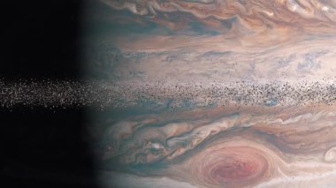 Jüpiter 'in Halkaları' na yaklaşıyoruz.