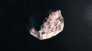 Asteroid 2024 YR4 Geniş Açıklama Metni ile Canlandırma