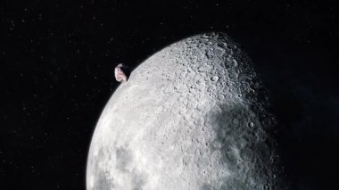 Göktaşı 2024 YR4 Ay 'ı geçiyor ve uzak bir dünyaya doğru gidiyor.