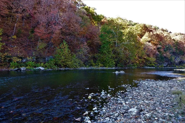 Floden Oklahoma Hösten — Stockfoto