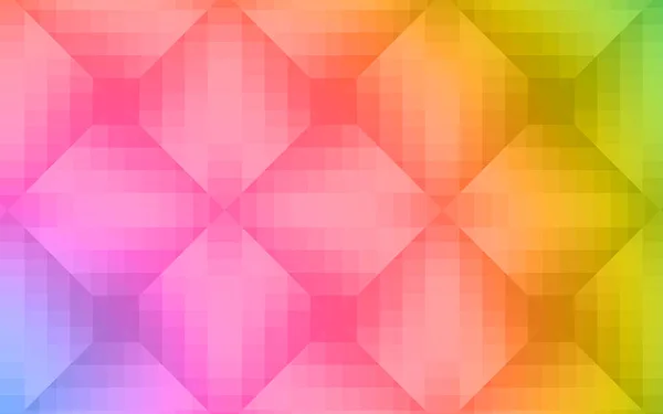 Fondo Geométrico Colorido Abstracto Colores Del Arco Iris Con Transparencia — Vector de stock