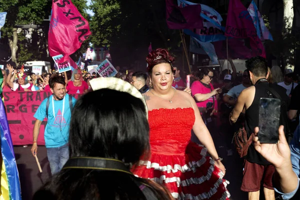 Buenos Aires 'te LGBT Onur Yürüyüşü, Arjantin. 5 Kasım 2022