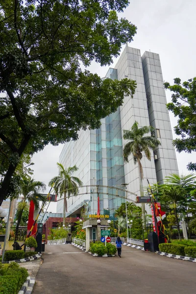 Ocak 2023 Cwang Jakarta Timur Daki Sosyal Şler Bakanlığı Binasının — Stok fotoğraf