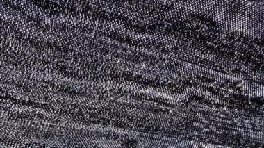 Yavaş Paranet Kumaş Hareketi Rüzgarda Sallanıyor ve Işık Karşıtlığı Parıltıları