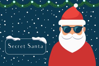 Geleneksel Noel hediyeleri için Gizli Noel Baba mesajı..