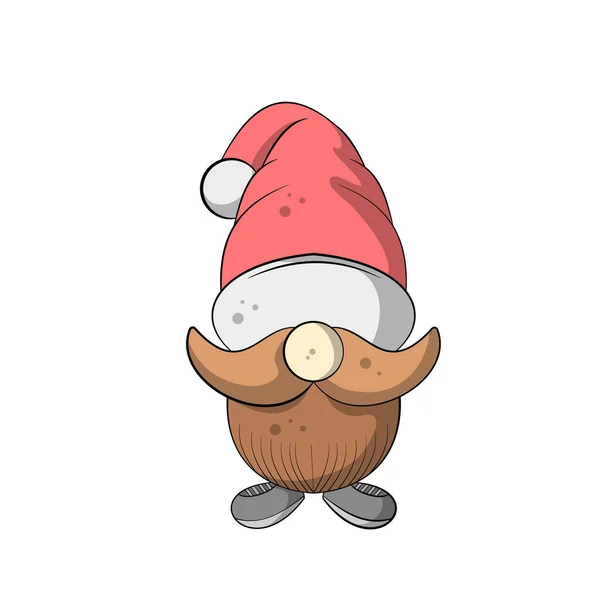 Personagem Gnome Natal Especial — Vetor de Stock