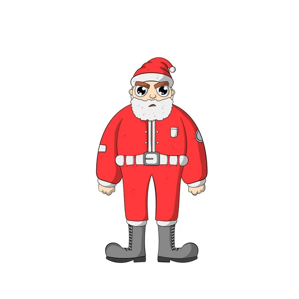 Papai Noel Personagem Especial Feliz Natal — Vetor de Stock