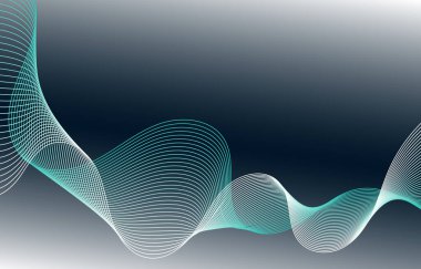 Dalga Soyut Arkaplan Grafikleri! Herhangi bir projeye derinlik ve yaratıcılık eklemek için mükemmel