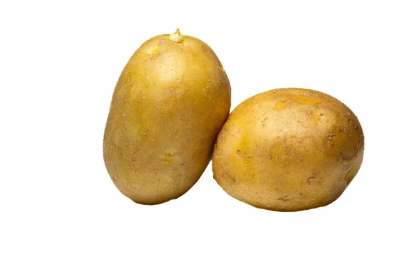 Купа Картоплі Ізольована Білому Тлі — стокове фото