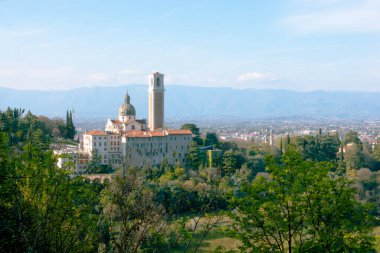 Saint Mary Bazilikası Katolik Kilisesi Santuario della Madonna di Monte Berico, Vicenza, İtalya 