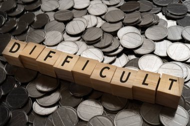 Konsept ve madeni paraların 