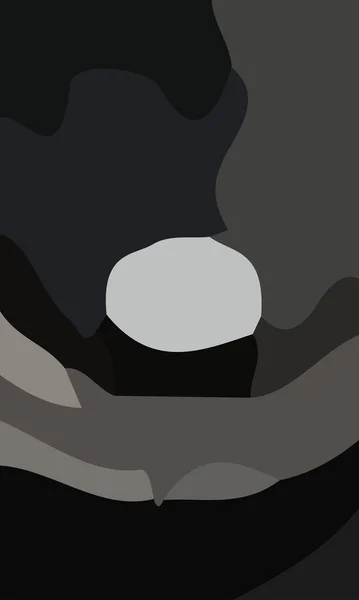 Eleganter Schwarzer Und Grauer Abstrakter Hintergrund — Stockvektor