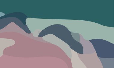 Estetik renkli soyut arkaplan