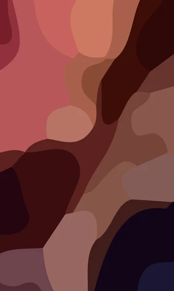 Estetik renkli soyut arkaplan. Çeşitli şekiller ve eşsiz bir kompozisyon. Poster ve afişe uygun