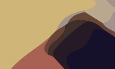 Kopya alanı olan estetik renkli soyut arkaplan. Poster ve afişe uygun