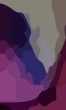 Kopya alanı olan estetik renkli soyut arkaplan. Poster ve afişe uygun