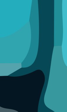 Fotokopi alanı olan estetik yeşil arkaplan. Poster ve afişe uygun