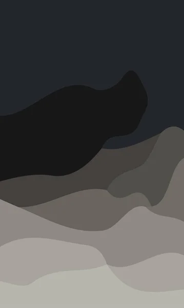 Эстетический Монохромный Абстрактный Фон Копировальным Пространством Подходит Плаката Баннера — стоковый вектор