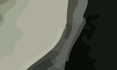 Kopya alanı olan estetik monokrom soyut arkaplan. Poster ve afişe uygun