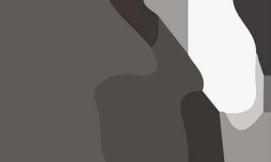 Kopya alanı olan estetik monokrom soyut arkaplan. Poster ve afişe uygun