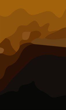 Fotokopi alanı olan estetik kahverengi soyut arkaplan. Poster ve afişe uygun