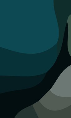 Fotokopi alanı olan estetik yeşil arkaplan. Poster ve afişe uygun