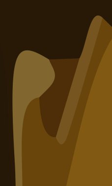 Fotokopi alanı olan estetik kahverengi soyut arkaplan. Poster ve afişe uygun