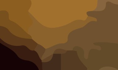 Fotokopi alanı olan estetik kahverengi soyut arkaplan. Poster ve afişe uygun