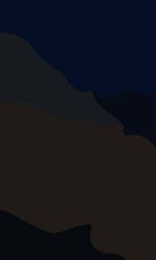 Kopya alanı olan estetik mavi soyut arkaplan. Poster ve afişe uygun