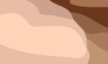 Fotokopi alanı olan estetik kahverengi soyut arkaplan. Poster ve afişe uygun