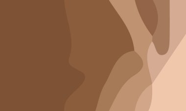 Fotokopi alanı olan estetik kahverengi soyut arkaplan. Poster ve afişe uygun