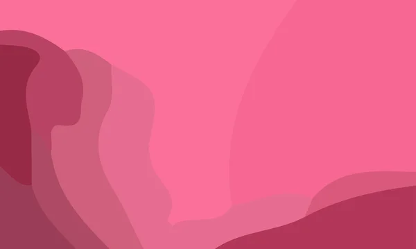 Esthétique Fond Abstrait Rose Avec Zone Espace Copie Convient Pour — Image vectorielle