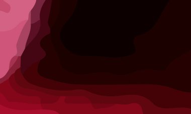 Kopya alanı olan estetik kırmızı soyut arkaplan. Poster ve afişe uygun