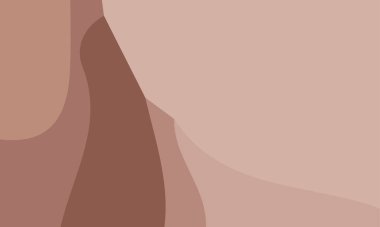 Fotokopi alanı olan estetik kahverengi soyut arkaplan. Poster ve afişe uygun