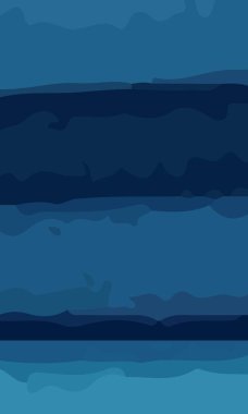 Kopya alanı olan estetik mavi soyut arkaplan. Poster ve afişe uygun