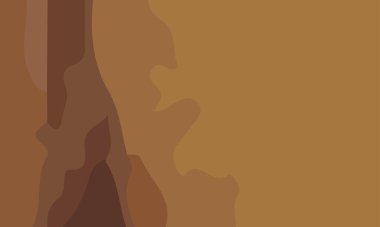 Fotokopi alanı olan estetik kahverengi soyut arkaplan. Poster ve afişe uygun