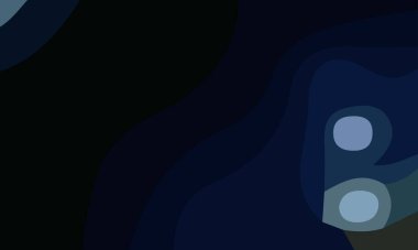 Kopya alanı olan estetik mavi soyut arkaplan. Poster ve afişe uygun