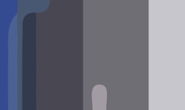 Fotokopi alanı olan estetik gri arkaplan. Poster ve afişe uygun