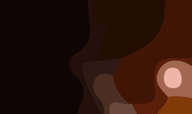 Fotokopi alanı olan estetik kahverengi soyut arkaplan. Poster ve afişe uygun