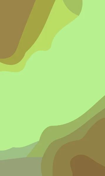 Esthetische Groene Abstracte Achtergrond Met Kopieerruimte Geschikt Voor Poster Banner — Stockvector