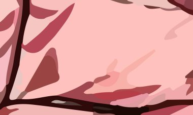 Fotokopi alanı olan estetik pembe soyut arkaplan. Poster ve afişe uygun