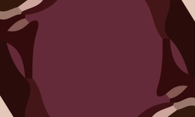 Fotokopi alanı olan estetik kahverengi soyut arkaplan. Poster ve afişe uygun