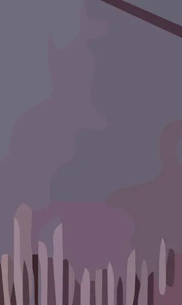 Şekiller ve kırmızı renklerin kombinasyonuyla estetik sanat. Arkaplan ve poster için uygun