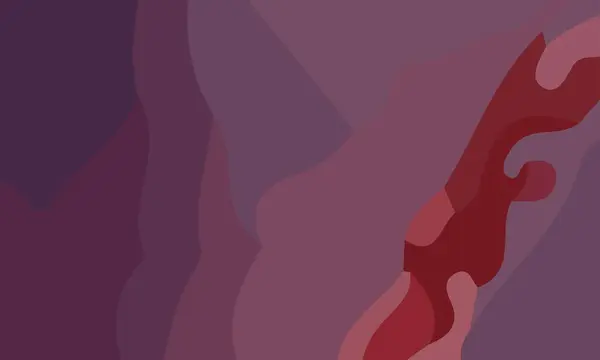 Şekiller ve kırmızı renklerin kombinasyonuyla estetik sanat. Arkaplan ve poster için uygun