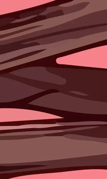 Şekiller ve kırmızı renklerin kombinasyonuyla estetik sanat. Arkaplan ve poster için uygun