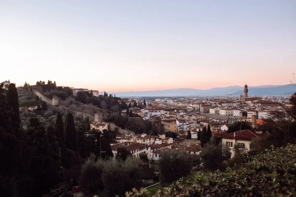 Úžasný Výhled Krásné Město Florencie Krajina Cestování Dovolená — Stock fotografie