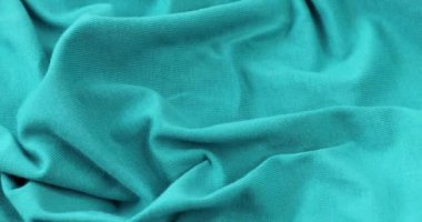 Açık mavi kumaş arka plan. Açık mavi bez dalga arkaplan dokusu.